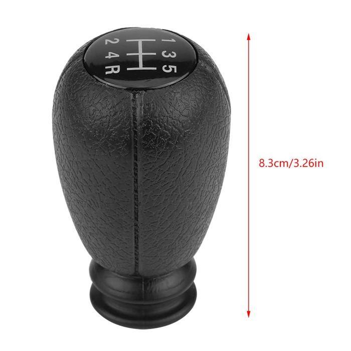 Pommeau de leviers de vitesse, Pommeaux de Levier Vitesse Bouton 5 Vitesses Tête Voiture Manette Bâton