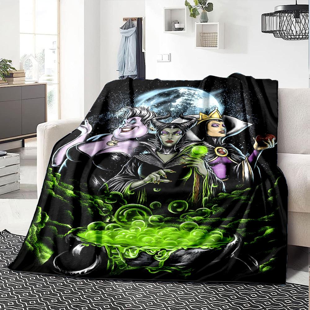 1pc Villains2 Blanket, Gift, for Men and Women, Soft Blanket, Good for Sofa Bed Couch Travel, Lightweight Flannel Blanket