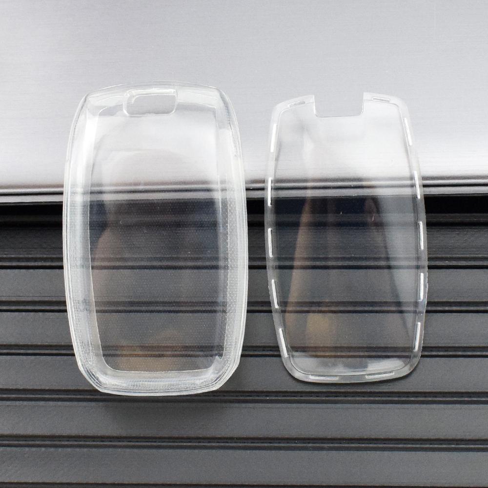 

Прозрачный чехол для ключей от машины для Kia K2 KX Rio Sorento K4 Cerato Forte Picanto Stonic Carnival Niro Morning Picanto Elantra Verna Sportage белый