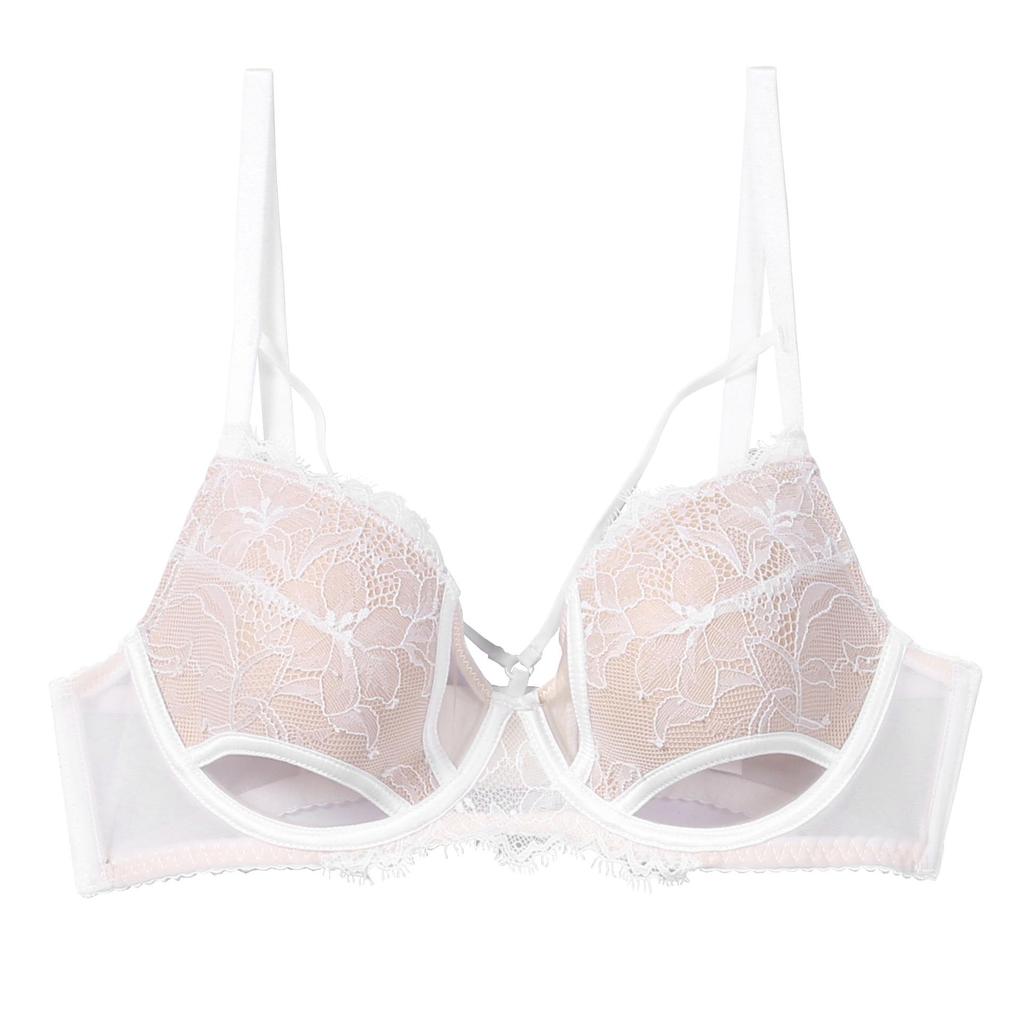 Französische Spitze Push-Up BH für große Oberweiten - Anti-Hängebusen, dünne Träger, sexy Sommerdesign
