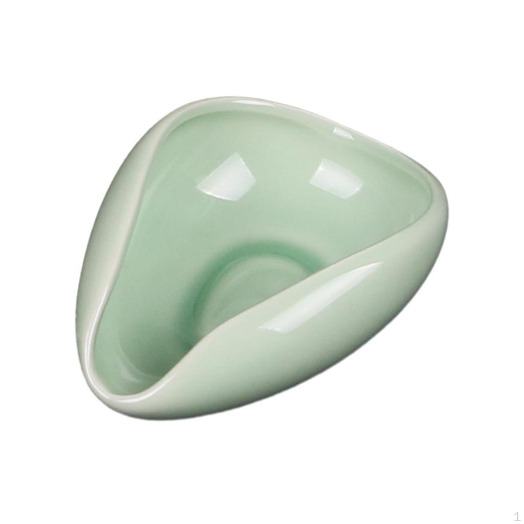 Coffee Bean Dosing Cup Ceramic Single Tray Kitchen Modern Tea Accessory Weighing