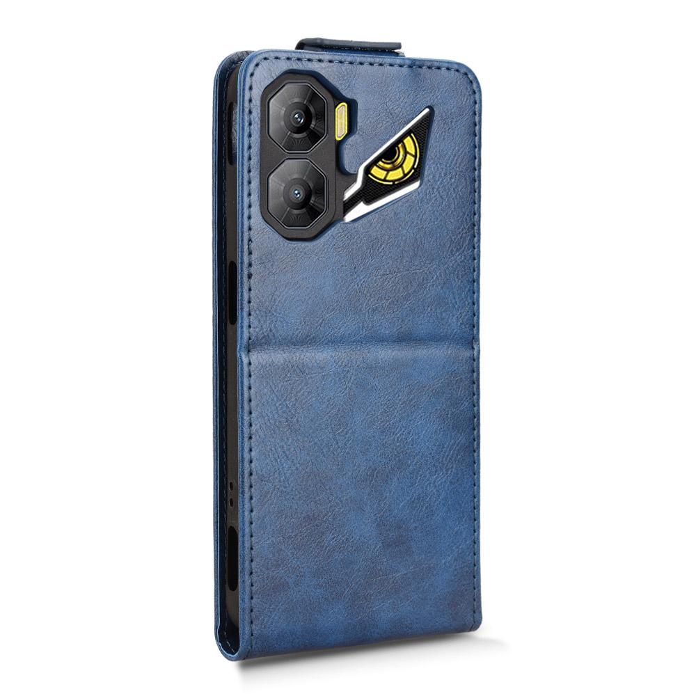 For ZTE nubia Neo 3 5G Stand Case Magnetic Clasp Vertical Flip Leather Phone Cover with Card Holder
