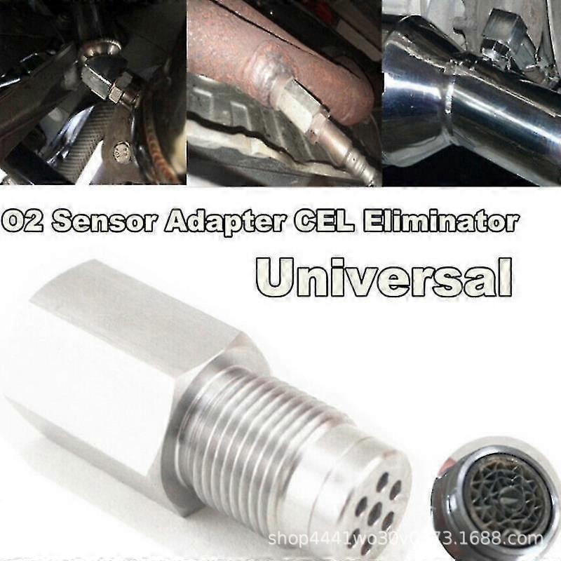 1Pc Oxygen Sensor Adapter Car Check Engine Light Fix Catalytic Mesh Oxygen O2 Sensor Spacer Adapter Mini Catalytic Converter
