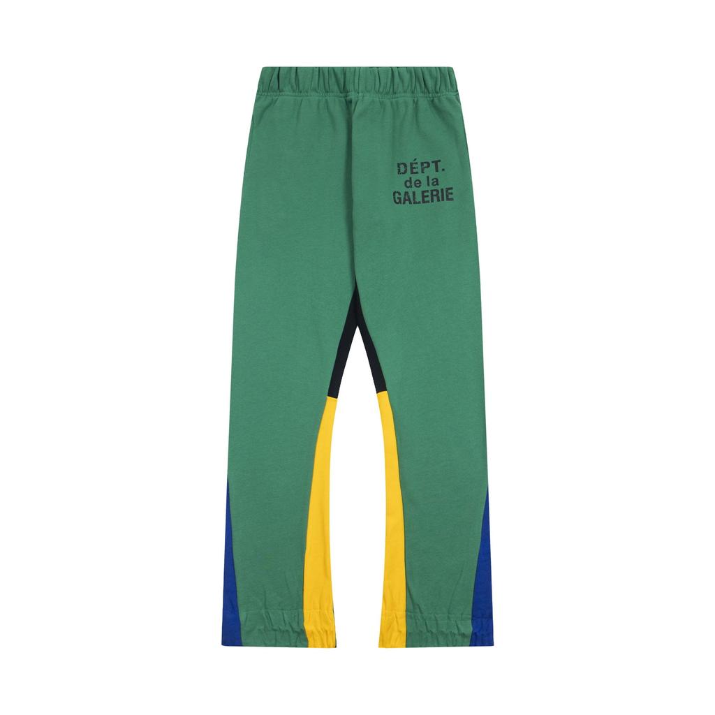 Cross-border Foreign Trade G D Splashing Ink Graffiti Casual Loose Trousers Splicing Couple Leggings Sweatpants Tide Men and Women the Same Style