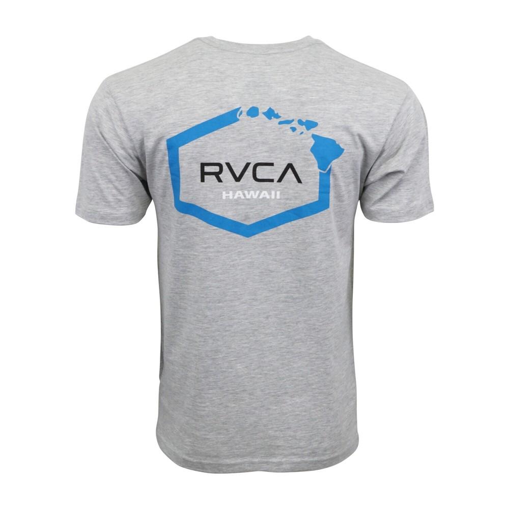 

RVCA HAWAII ISLAND MENS T SHIRT GRAY Unisex T-Shirt XL
