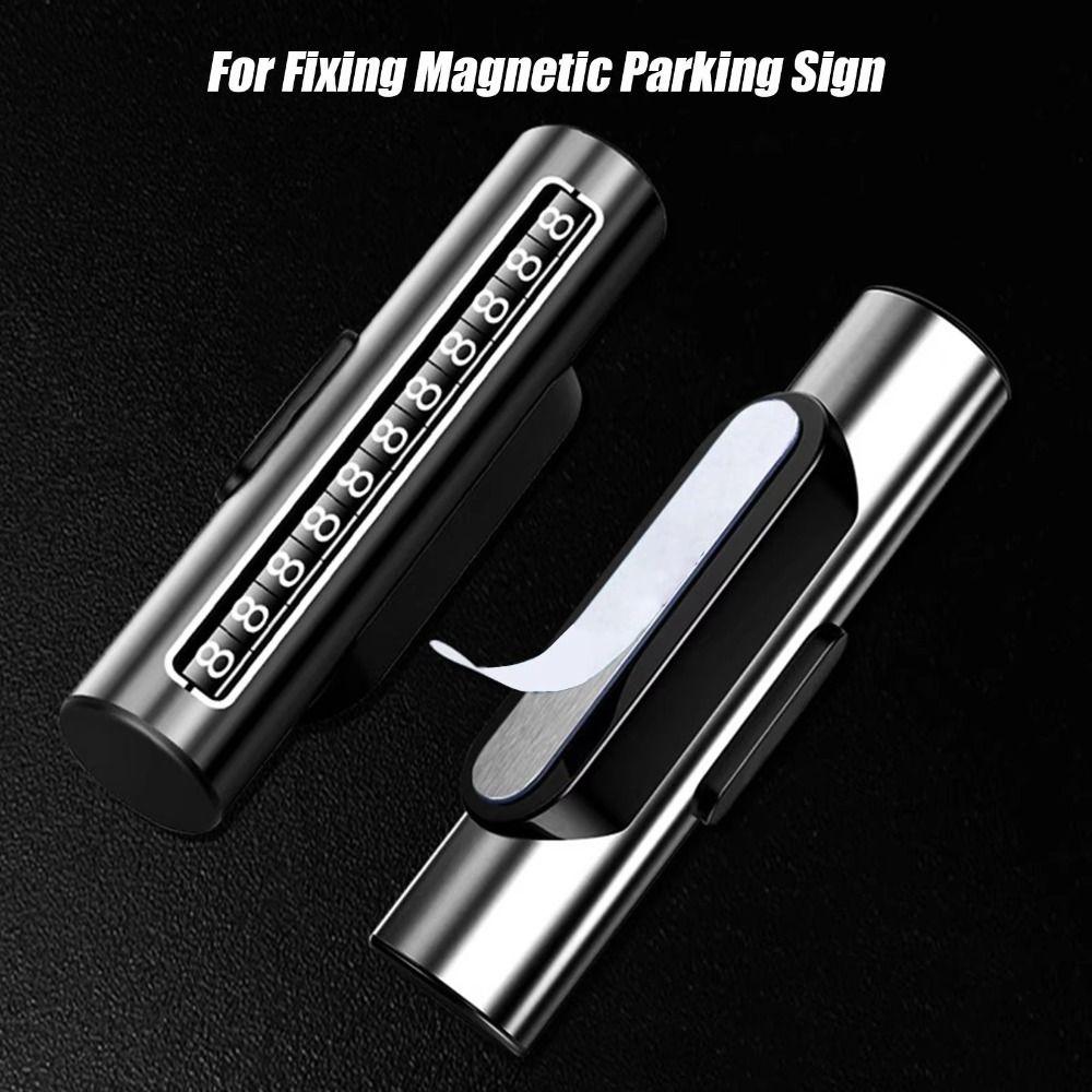 10PCS Reusable Self-Adhesive Patch Magnetic Adsorption Steel Plate for Magnetic Parking Signs