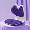 Ergonomic Foldable Lumbar Support Cushion Soft Waist Protection Pillow for Office Chair Car Seat Home Use