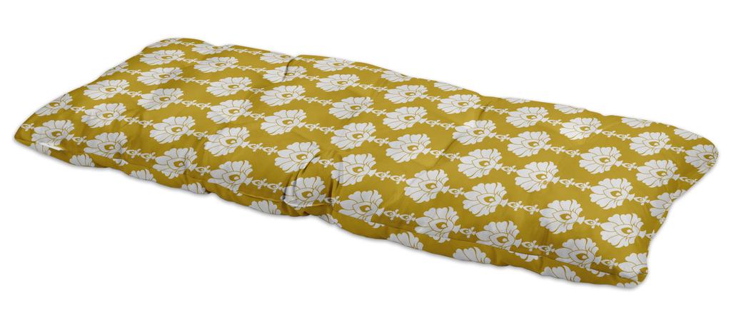 Vargottam Potištěné venkovní lehátko na lavici Voděodolné lehátko na lavici