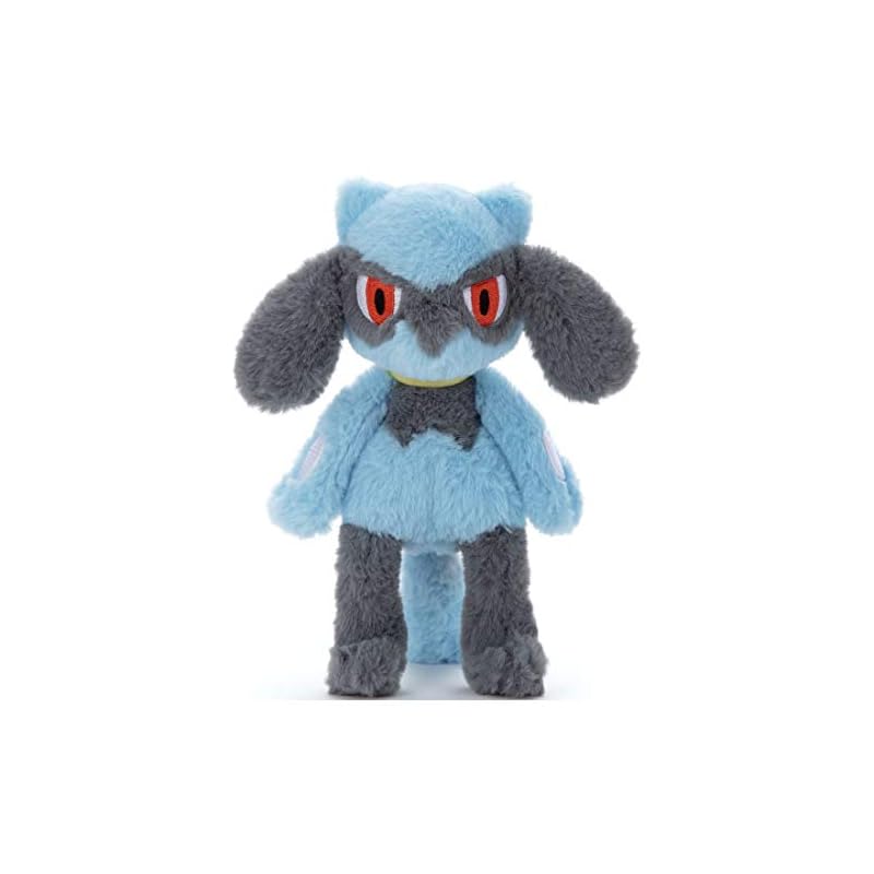 Takara Tomy Arts Pokémon Soft and Tender! Plush Toy S Riolu (approx. 25cm tall)