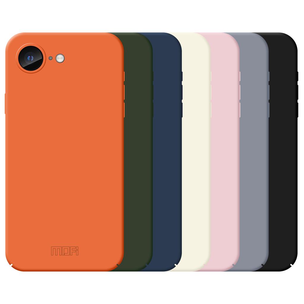 Pro pouzdro na telefon iPhone 16e MOFI JK Qin Series Matný zadní kryt s povrchem na dotek, odolný proti otiskům prstů