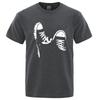 Hot Sale 100% Cotton Casual Short Sleeve Skate Shoes Men T Shirt Summer Breathable Clothes O-Neck Oversized Short Sleeves Unisex