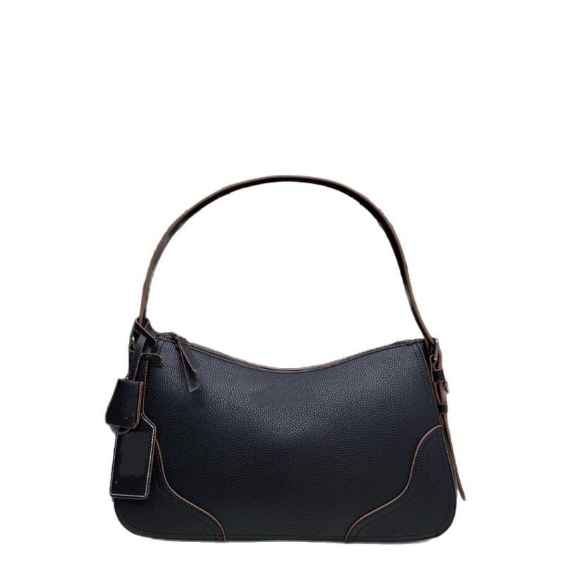 Womens 26 Hobo Bag Genuine Leather Crossbody Shoulder Handbag Large Size Versatile Fashion