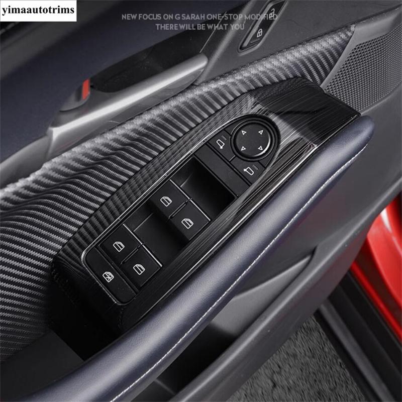 Car Inner Door Armrest Window Glass Lift Switch Button Panel Cover Trim Accessories For Mazda 3   - 2025 / CX-30  - 2025