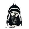 High Value College Style Fresh and Sweet Backpack, Junior High School Students Contrasting Colors, Lightweight and Large-capacity Backpack