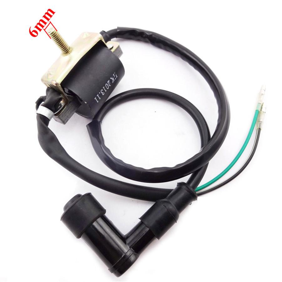 12V Ignition Coil + 5 Pin CDI + Spark Plug Chinese ATV Quad 50 70 90 110 125 Cc