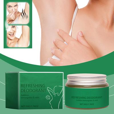 Underarm Antiperspirant Deodorant Cream Refreshing Deodorant Antiperspirant Long Lasting Fresh And Mild Ingredients
