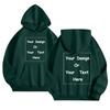 Custom Unisex Color Pullover Hoodie with Pocket and, Loose Fit for Sports and Casual Wear