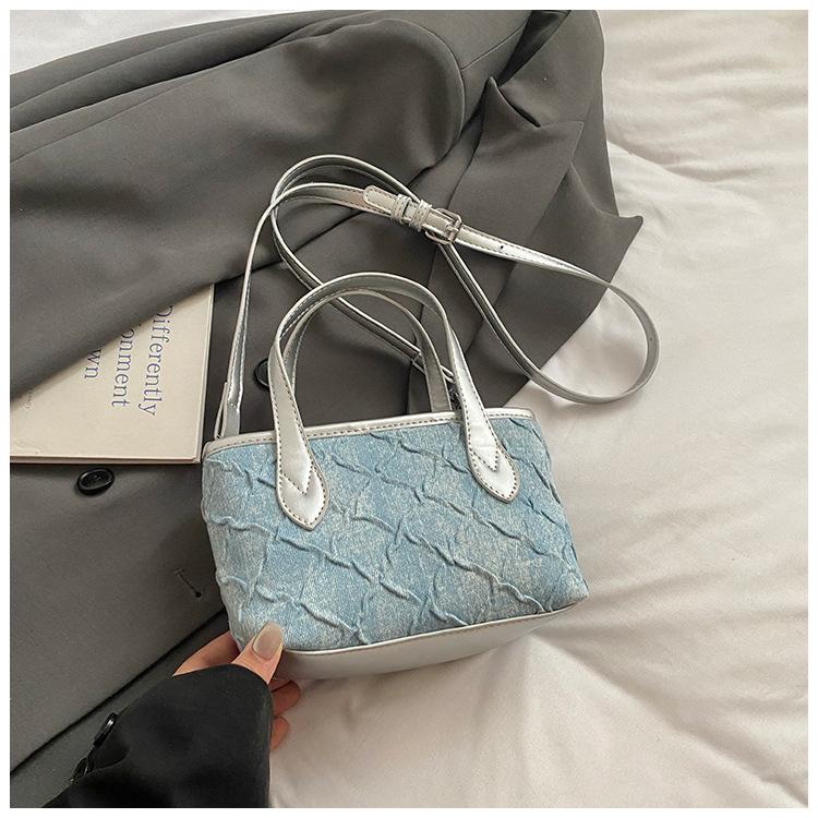 

Super fire exquisite portable small bag 2025 new high-end versatile messenger bag niche Korean hand bucket bag