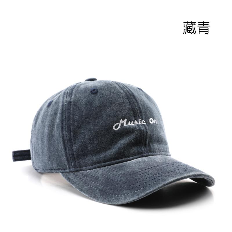 

Персонализированная вышитая кепка с надписью, выстиранная, для активного отдыха, путешествий, солнцезащитная бейсболка темно-синий