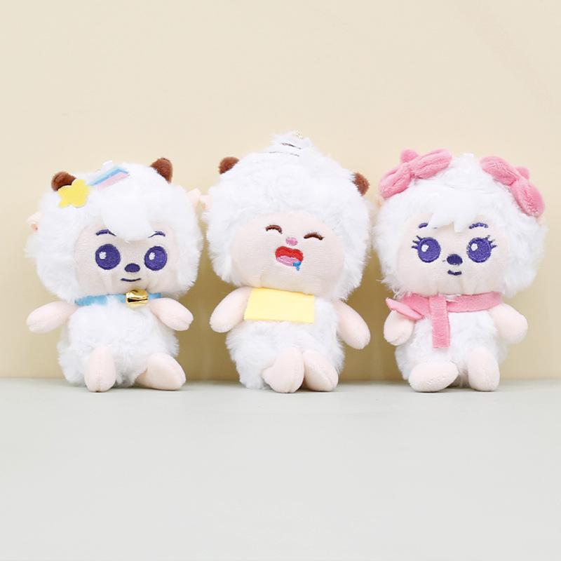 Sweet Soft And Plush Sheep Keychain Charming Lamb Doll For Accessories Girls