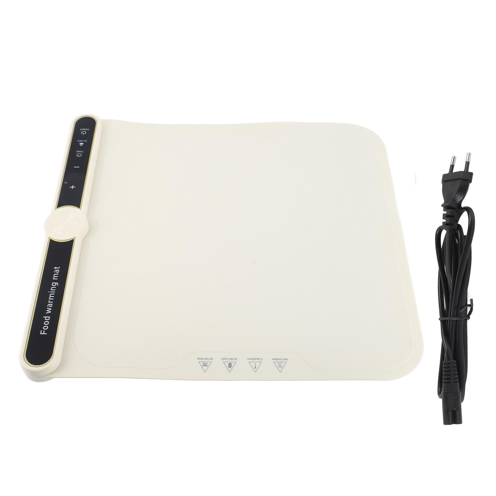 

360 Вт 6 Таймер 9 Уровней Температуры Портативный Коврик Для Подогрева Пищи Свернутый Силиконовый Электрический Коврик Для Пищевой Прокладки EU Plug 220V