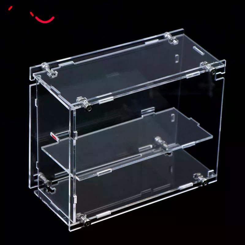 1/64 Model Cars Acrylic Display Case Fit For Mini Size MiniGT Tomica Assembled Dust Proof Box Cabinet Toy Vehicles