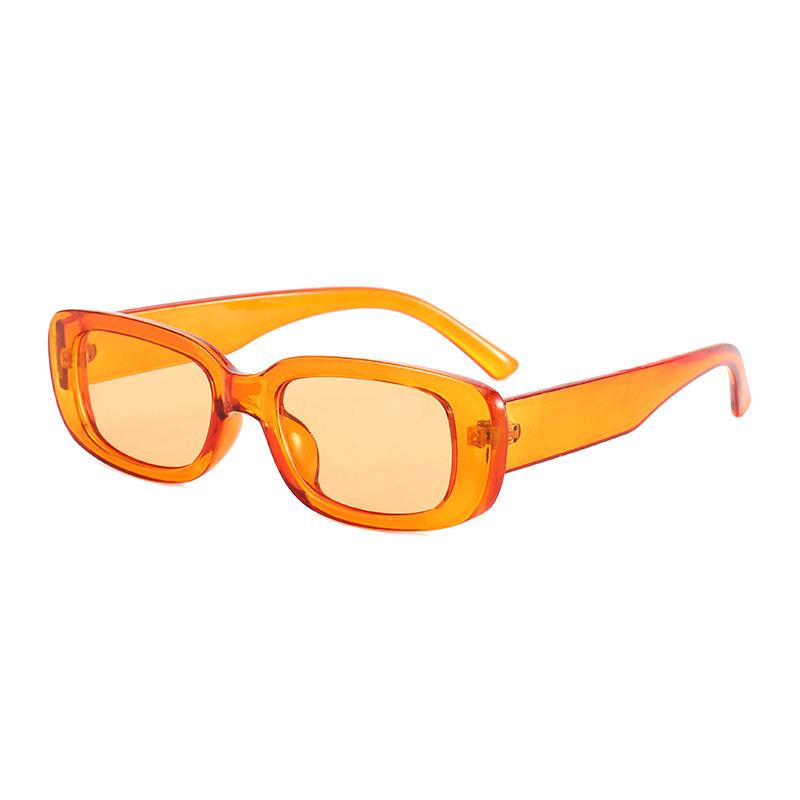 

Новые модные солнцезащитные очки в маленькой оправе квадратного желейного цвета, модные уличные солнцезащитные очки, женские высококачественные солнцезащитные очки