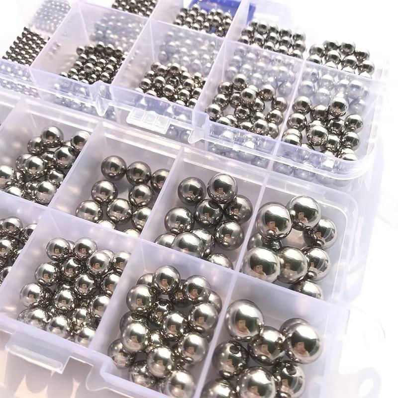 304 Stainless Steel Ball High Precision Bearing Ball Small Smooth Solid Bead Ball Round Bead Dia 2mm-10mm MTB Kid Bike Scooter