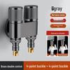 All-Copper Dual-Control Water Angle Valve Set for Toilets