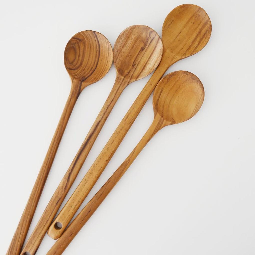 Romwood Indiantique Wooden Stir-fry Spatula Long