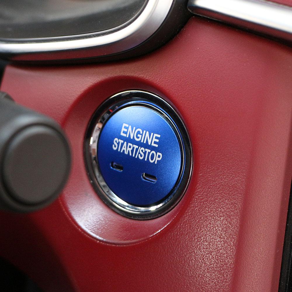 For MG 5 6 ZS HS 2020 2025 Ignition Switch Ring Engine Button Sticker Decoration Cover Keyless Entry Antenna Ring Accessories