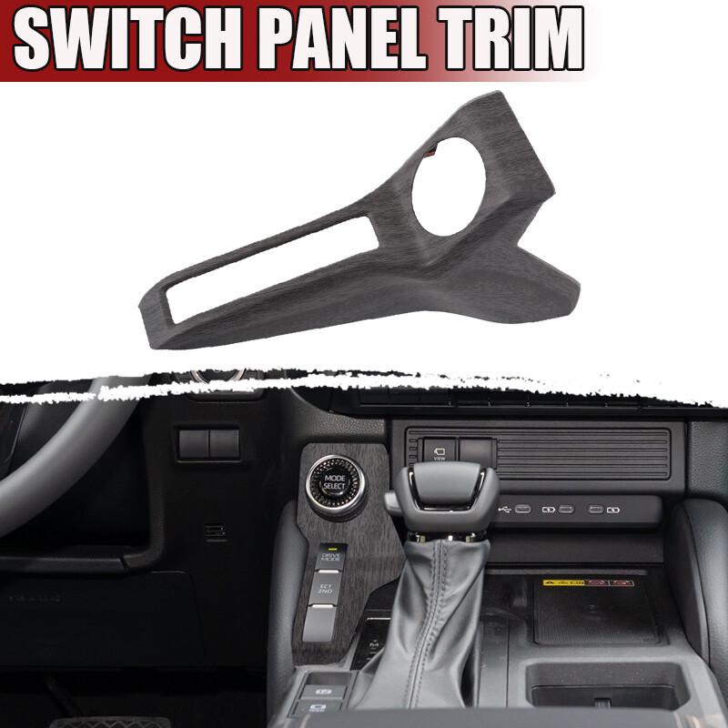 Fits Toyota Prado LC250 2024-2025 Peach Wood Grain Front Gear Shift Panel Cover