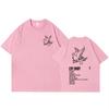 Rapper Lil Peep CryBaby Album Musicale Maglietta Uomo Donna Moda Hip Hop Manica Corta T-shirt Y2k Maniche Corte Classica