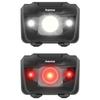 Lpe frtale LED "HL200", piles, lpe de tête pr jogging, sport, 4 mdes