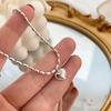 Mini Love Heart Bracelet Simple Style 925 Sterling Silver Hand Chain Jewelry Suitable For Women Daily Wear