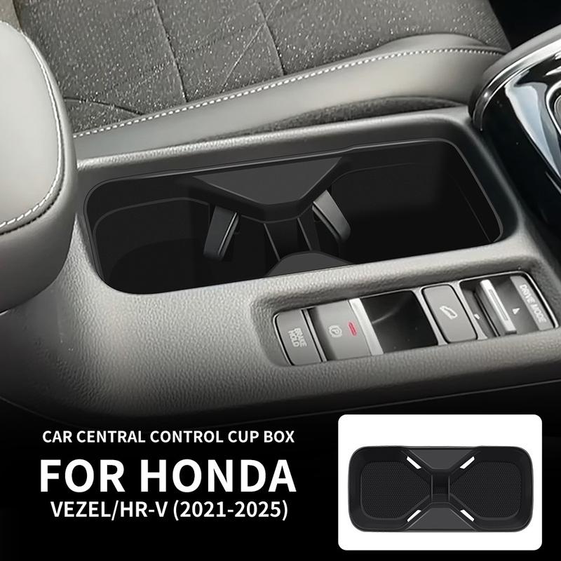 Silikon-Getränkehalter für Honda HRV HR-V Vezel 2021-2025 Auto-Mittelkonsolen-Aufbewahrungsbox Getränkehalter Auto-Innenzubehör