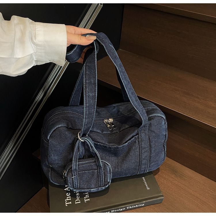 Women Bag 2026 New Fashi Simple Korean Vintage Simple Shoulder Bags Handbag Composite Bag