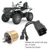 Thermal Fan Sensor Switch with Plug High Performance ABS Copper Replacement for Polaris Magnum ATV