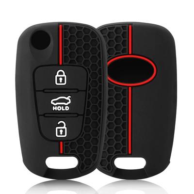 Silikonový kryt na klíče pro Kia Soul Venga Picanto Rio Sorento Ceed Sportage Pro Hyundai i20 i30 Veloster ix20