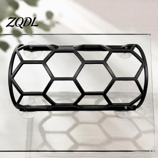 Customizable Reptile Habitat Honeycomb Climbing Shelf, Suction Cup Snake Tunnel Hide, Rest Platform Shelf for Ball Python, Lizard, Bearded Dragon,
