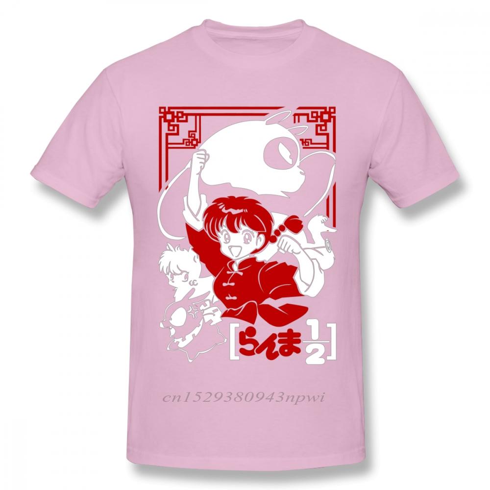 Punk Rock Unisexs Tshirt Unisexs Ranma 12 T Shirt Guys Fashion Streetwear Round Neck Faddish Design Tee Shirt