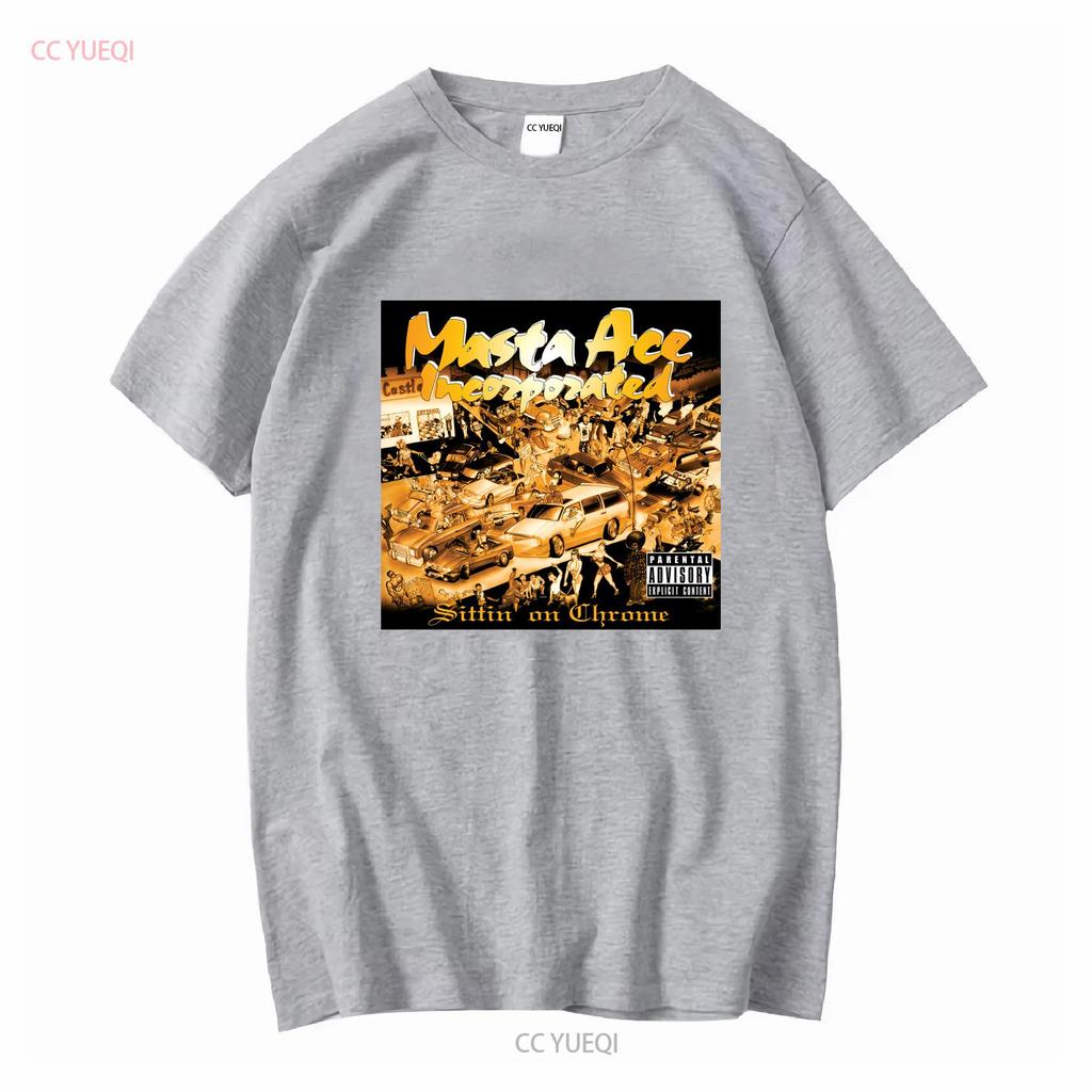 New Masta Ace Sittin On Chrome Classic Premium MAN WOMAN T Shirt SIze S 5XL long or short sleeves vintage Washed