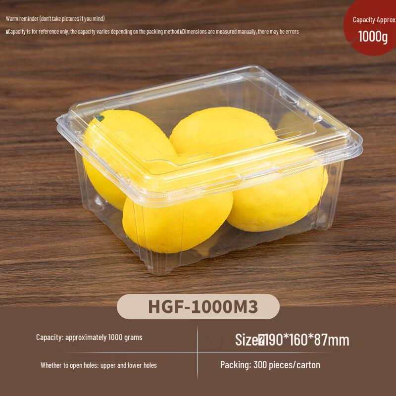 Disposable Transparent Fruit Packaging Box