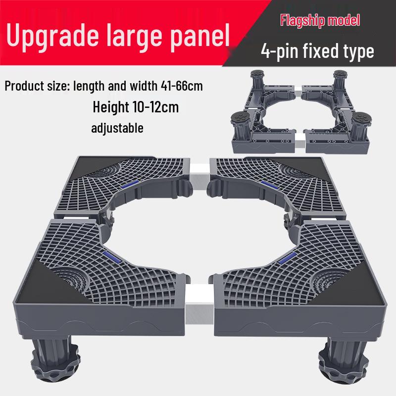 Suport de bază reglabil pentru mașină de spălat cu depozitare