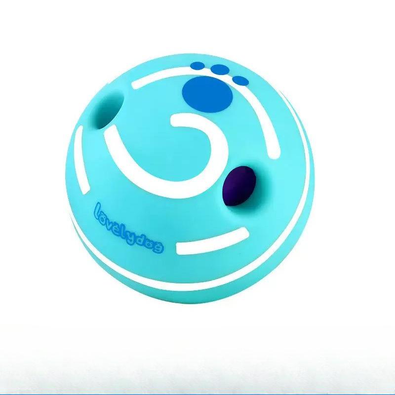 

Dog Toy Rolling Sound Ball, Self-amusement Ball, Silly Laughing Ball, Teething Relief Ball, Durable Biting Ball, Pet Sound Ball 7cm синій