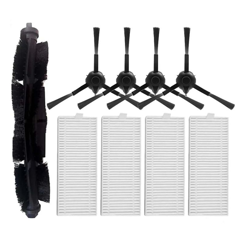 LITE-2Set For TCL SWEEVA 6000 6500 Robotic Vacuum Cleaner Roller Main Side Brush Hepa Filter Spare Parts Accessories