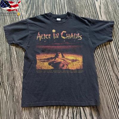Alice In Chains Dirt Album Shirt 90er Grunge Rock Vintage Band T-Shirt