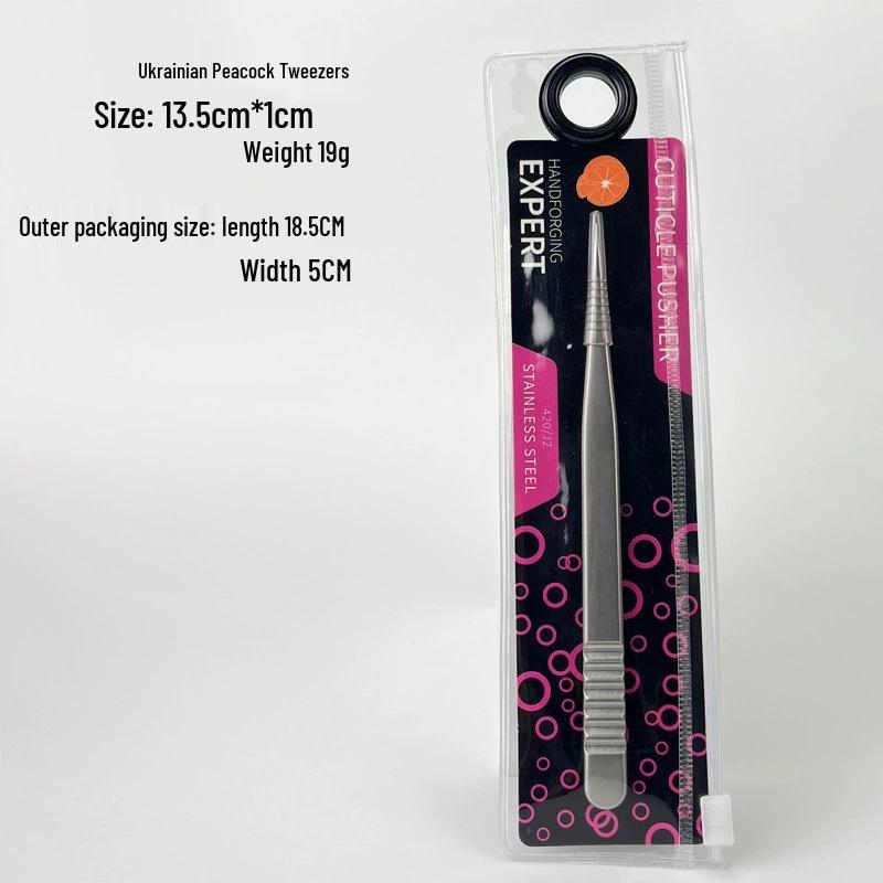 Precision Dual-Tip Stainless Steel Eyelash Tweezers & Beauty Scissors