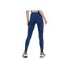 adidas Gemusterte Kompressions-Trainingsleggings Damen Leggings Blau HI6137
