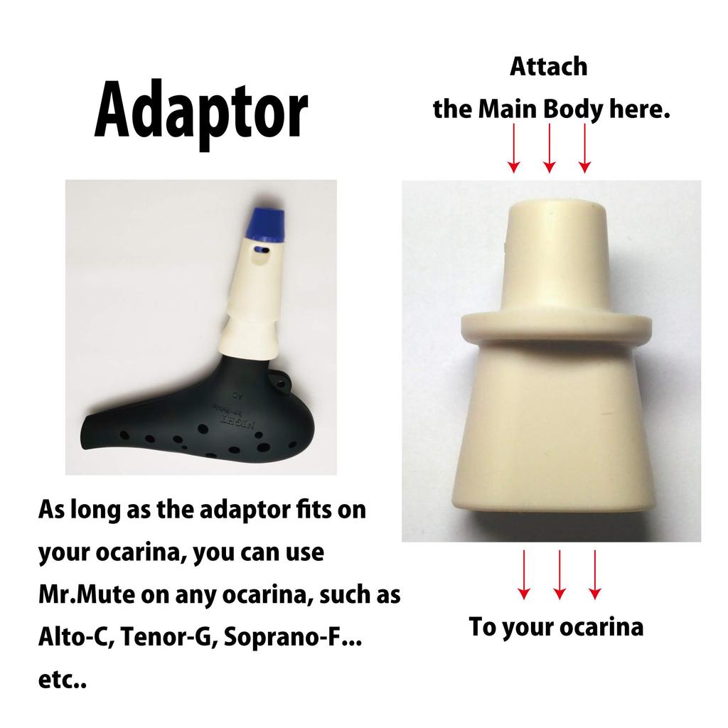 Mite Infinity Series [Fukerun] Basic Package: Ocarina Mute Assist Device (MUTE1)